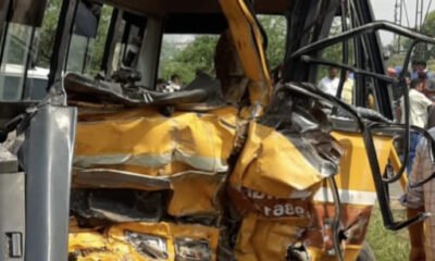 accident happened on Jagraon Moga highway road